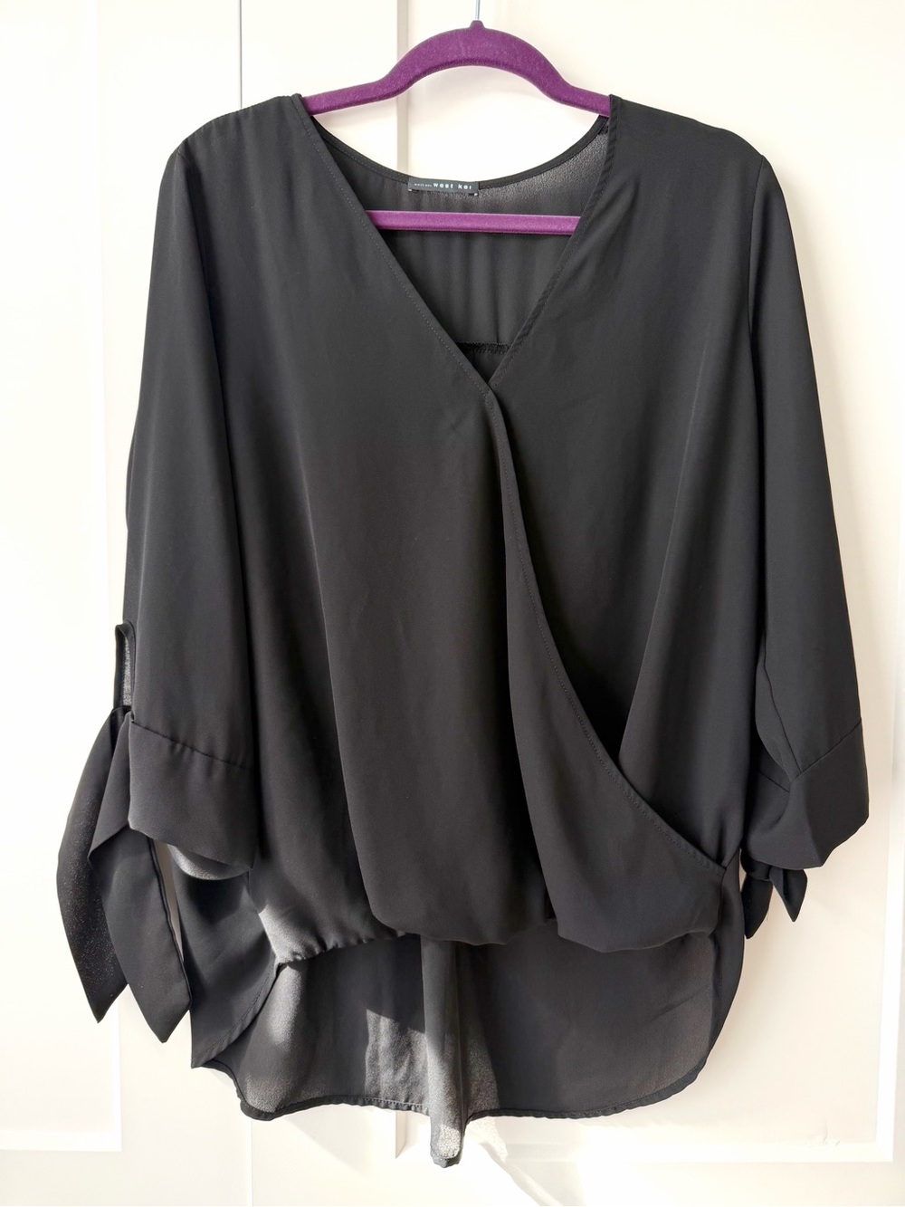 West Kei Allan Surplice blouse